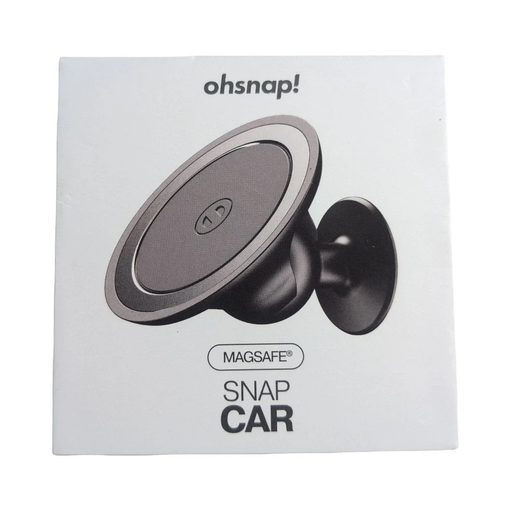 Gg3-S ohsnap! Magsafe Snap Car Magentic Car Mount - Black ⬇️
